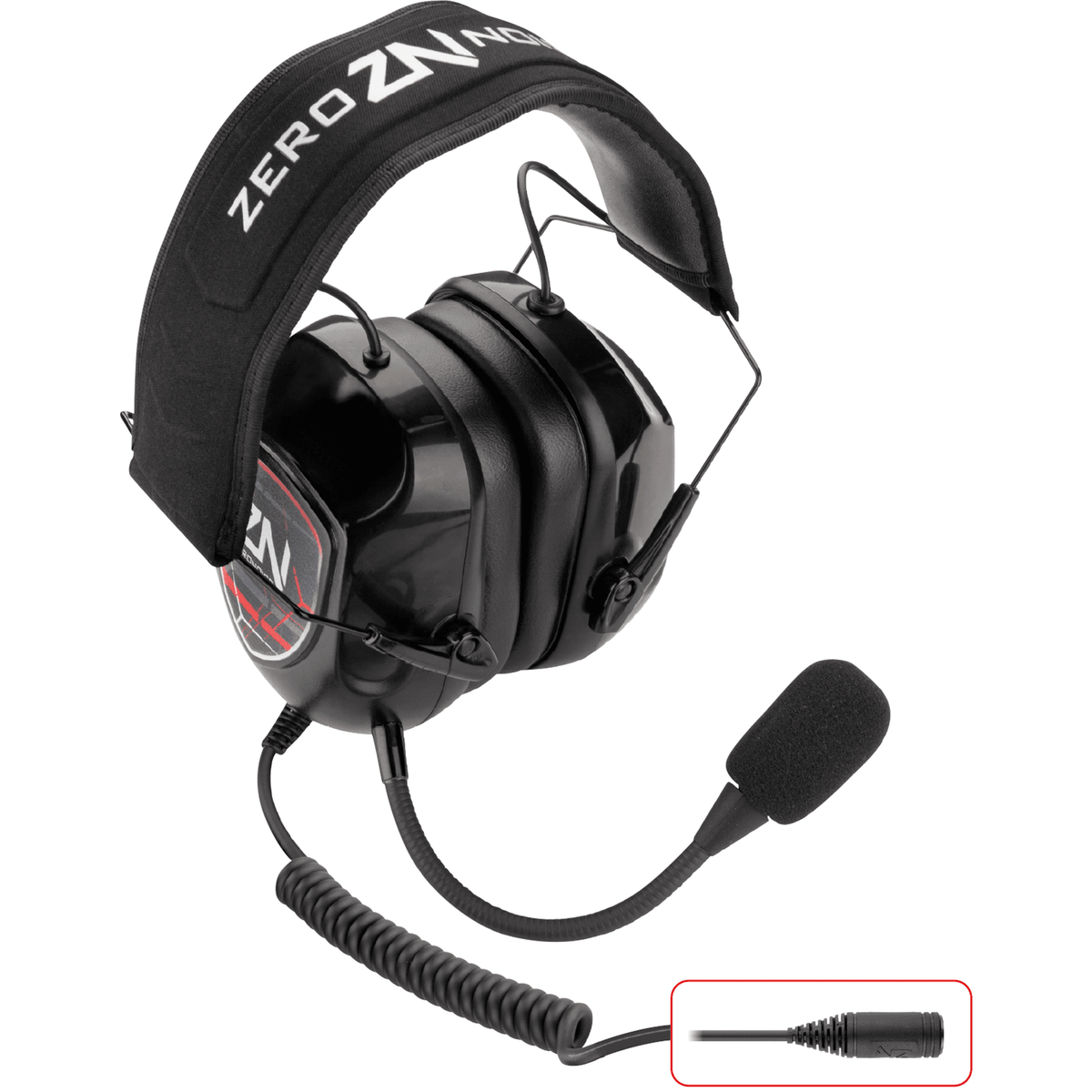 ZeroNoise Pit-Link Team & Pit Crew Intercom Headset – 3.5mm Jack - Race Rally Supplies